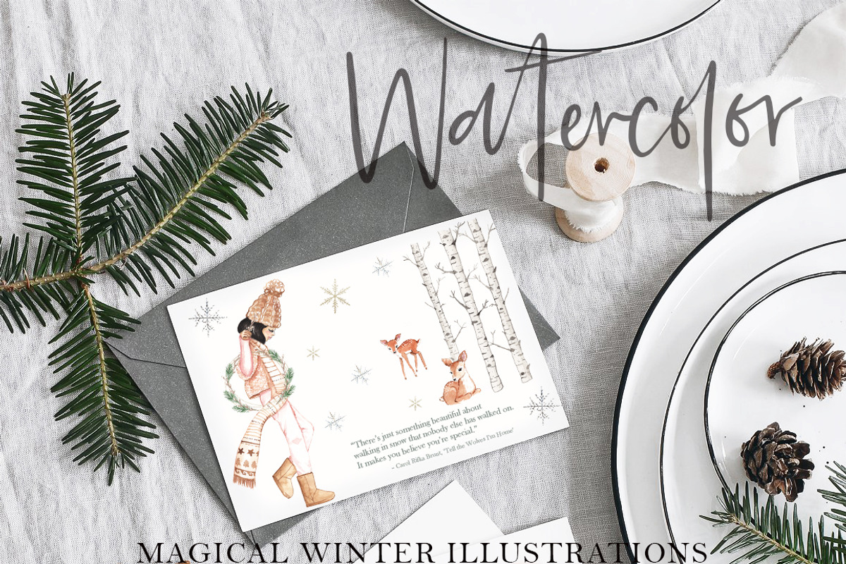 Baby It's Cold Outside, a Seasonal Illustration by creativeDi (Photo 7 of 8)