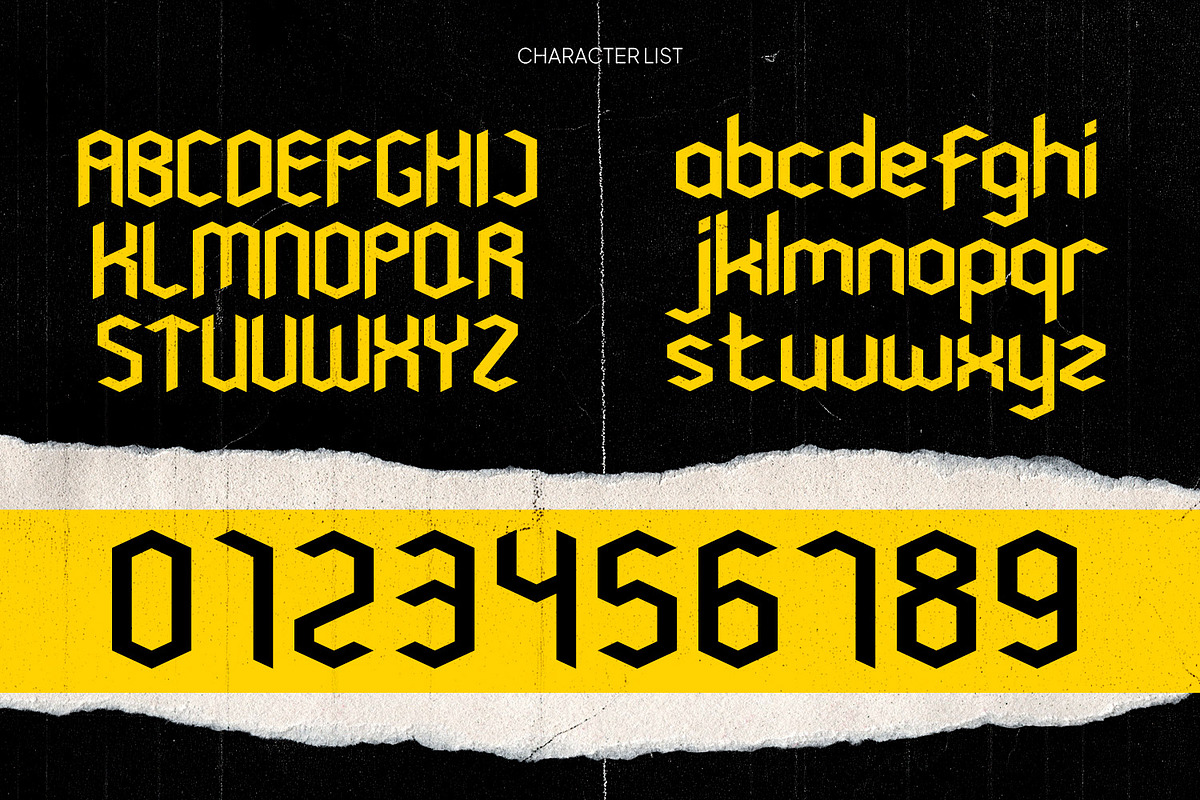 Aksion - Condensed Geometric Sans, a Sans Serif Font by CuratedType Studio (Photo 3 of 10)
