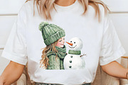 Glitter Cute Christmas Sublimation, an Illustration by Libby Wishes (Thumbnail 2 of 8)