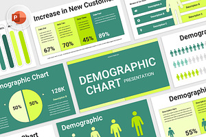 Demographic Chart Powerpoint, a Presentation Template by rgbryand