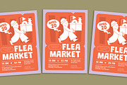 Modern Flea Market Flyer, a Flyer Template by Gumico Studio. (Thumbnail 1 of 3)