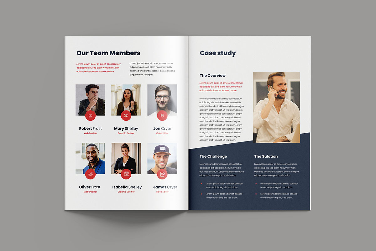 Company Proposal Template, a Brochure Template by afsar.hossain (Photo 3 of 7)