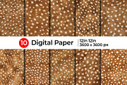 Realistic Fawn Print Fur Texture, a Pattern Graphic by Artonix (Thumbnail 1 of 4)