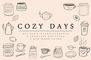 COZY DAYS - HandSketched Set, a Food Illustration by Yashroom (Thumbnail 1 of 5)