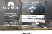 Mountaineer - Hiking and Wildlife, a Websites & App Template by Beavergraphy (Thumbnail 1 of 5)