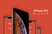 iPhone XS, XR Mockups PSD & Sketch, an iPhone Mockup by Ui Markets (Thumbnail 20 of 27)
