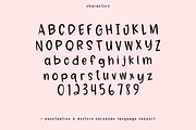 Playola Sans - Crayon Font, a Handwritten Font by Beck McCormick (Thumbnail 9 of 10)