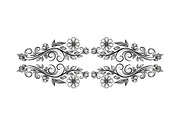 Vintage Floral Frame Vector Bundle, an Illustration by Designs_River (Thumbnail 20 of 51)