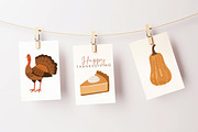 Thanksgiving clipart, a Seasonal Illustration by ⋒DesignECShop⋒ (Thumbnail 2 of 4)