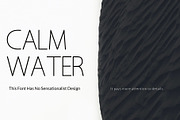 Calm water-Font, a Font by LYB-Design (Thumbnail 1 of 2)