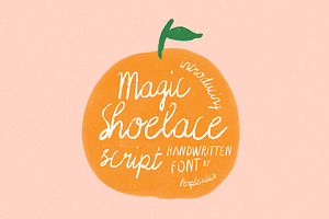 Handwritten Magic Shoelace Script, a Script Font by Perplexitics