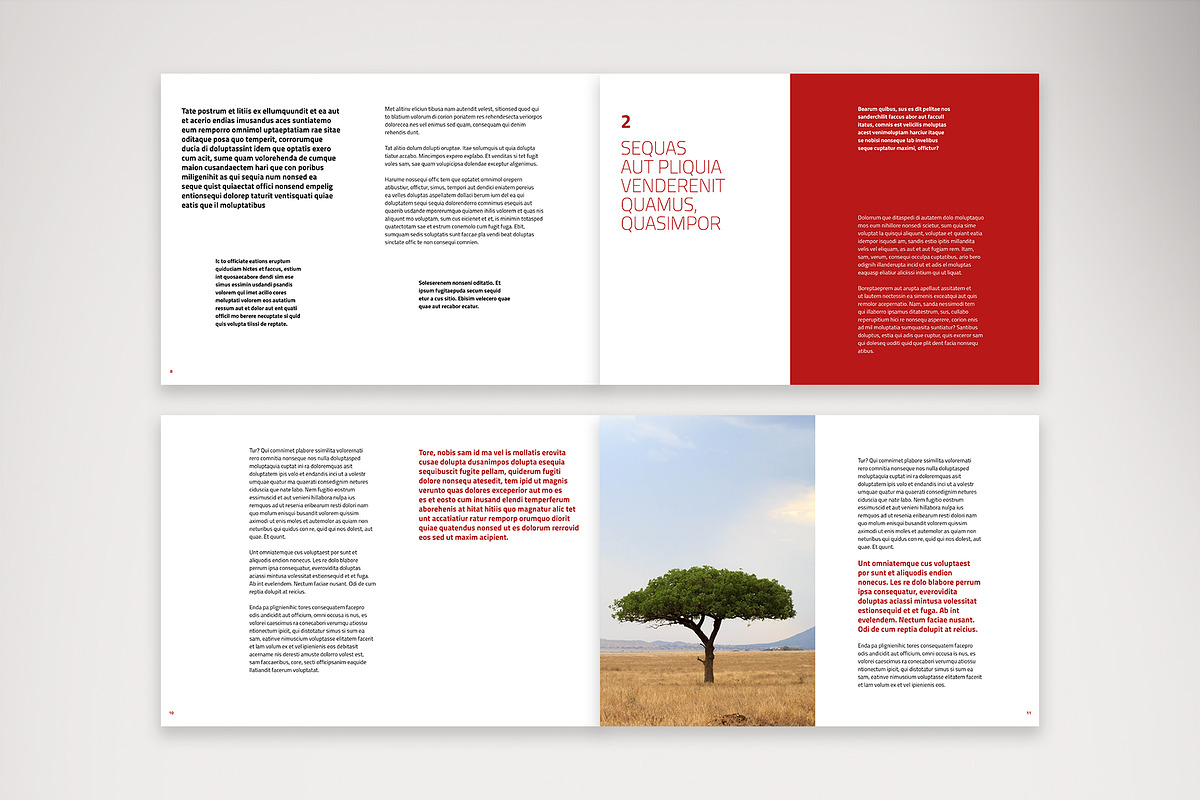 Landscape Business Report Design, a Brochure Template by McLittle Stock (Photo 4 of 7)