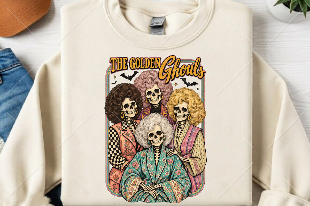 Preppy Halloween Friends Png, a Seasonal Illustration by Canvas Craft (Photo 2 of 5)