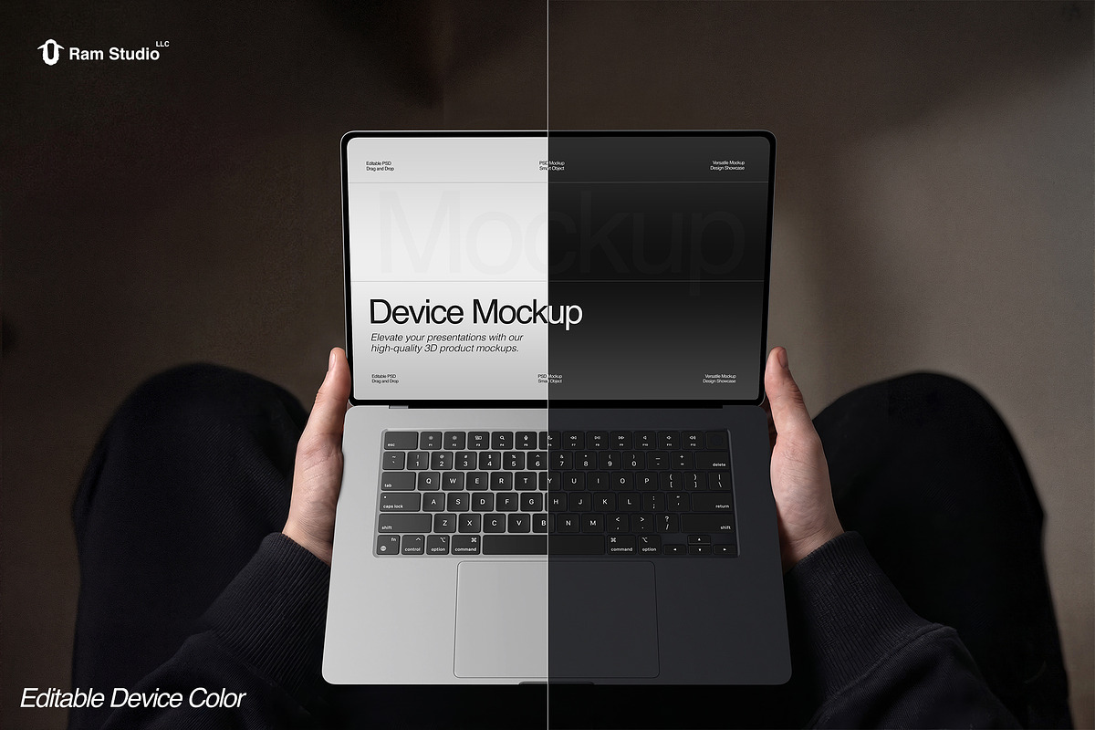 Hand Holding Device Mockup Scene, an iPhone Mockup by RamStudio2 (Photo 6 of 6)