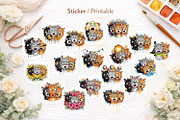 Funny Summer Cat Sublimation, an Illustration by Artnoy (Thumbnail 7 of 8)