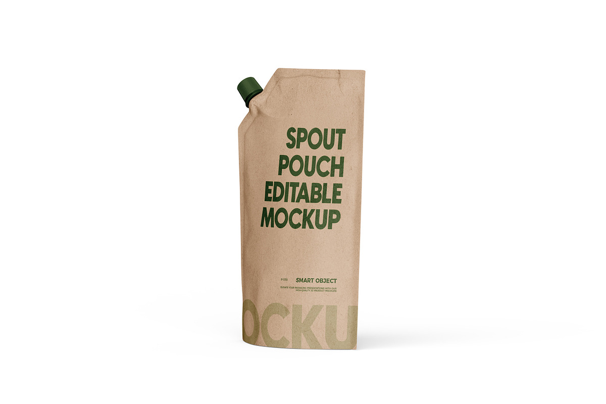 Standup Spout Pouch Mockup, a Packaging Mockup by Ram Studio LLC (Photo 9 of 17)