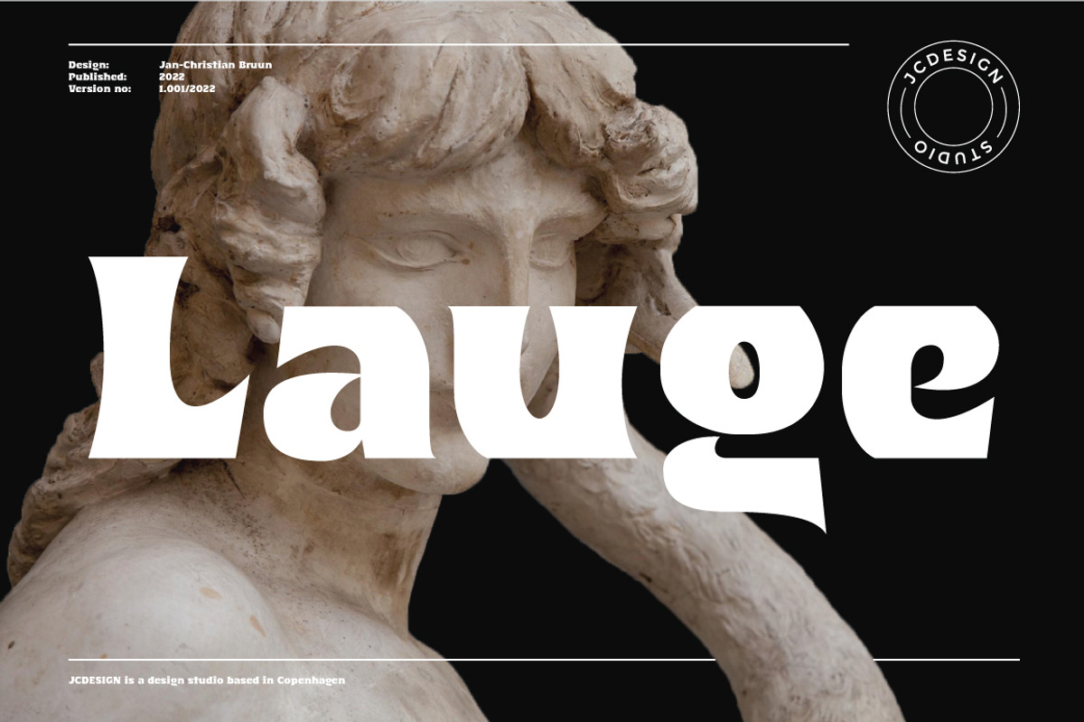 Lauge, a Sans Serif Font by Jan-Christian Bruun (Photo 1 of 14)
