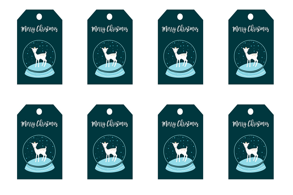 Christmas gift tags, an Invitation Template by mpcprintables (Photo 2 of 5)