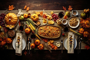 A table featuring a variety of plate, a Photo by Iftikhar Alam