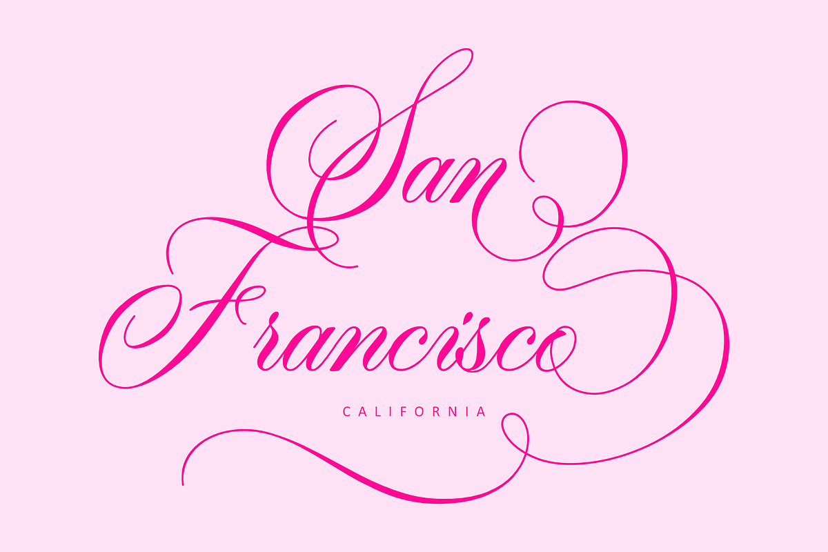 Garncoleia - Romantic Script Family, a Script Font by Sealoung (Photo 8 of 12)