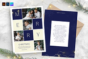 Christmas Family Greetings Card, a Card Template by BrandPacks (Thumbnail 1 of 5)
