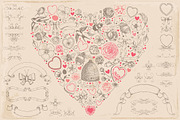 InKit Pretty Hand Drawn MegaBundle, an Illustration by Vector Vintagery (Thumbnail 2 of 4)