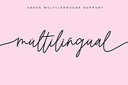Moontime Script, a Handwritten Font by supfonts (Thumbnail 13 of 14)