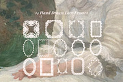 Lace Frames & vector Lace Brushes, an Object Graphic by MayBay Studio (Thumbnail 2 of 7)