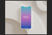 Clay iPhone Mockup Set 2, an iPhone Mockup by Muhazdinata (Thumbnail 5 of 8)