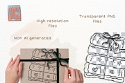 Hand-Drawn Cozy Winter Clothes SVG, an Object Illustration by RimzStudio (Thumbnail 2 of 7)