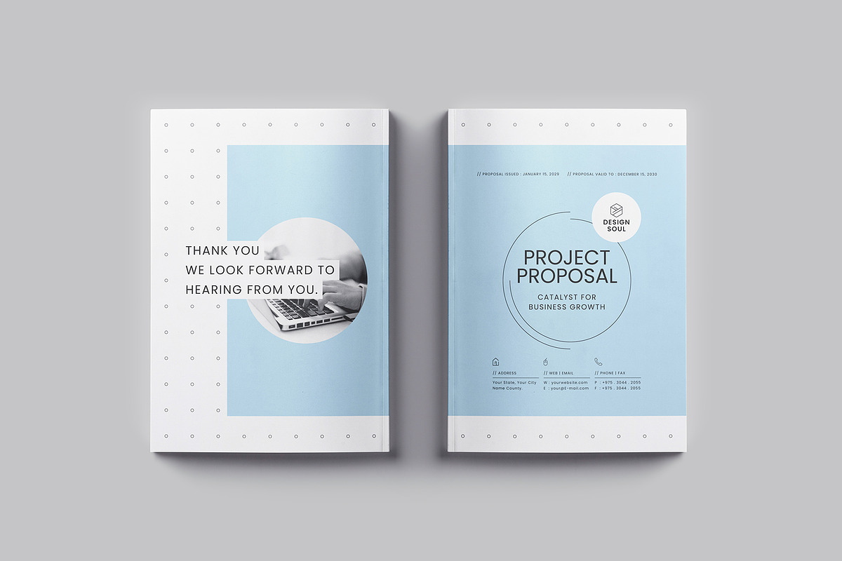 Professional Proposal Document Kit, a Brochure Template by Designsoul14 (Photo 14 of 17)