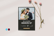 Heaven Funeral Program Template, an Invitation Template by Creatiya Type (Thumbnail 1 of 6)