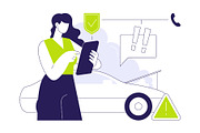 Insurance case abstract concept, a Finance Illustration by Visual Generation (Thumbnail 2 of 3)