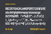 Highills Font, a Sans Serif Font by Grontype (Thumbnail 9 of 10)