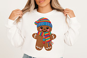 Crochet Gingerbread PNG, Faux Yarn, an Illustration by Craft Nest (Thumbnail 3 of 5)
