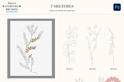 Watercolor Photoshop Fresco Brushes, a Brush Add-On by Julia Dreams (Thumbnail 10 of 10)