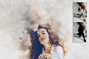 Splash Watercolor Photoshop Action, an Action Add-On by AndriyFM (Thumbnail 6 of 15)