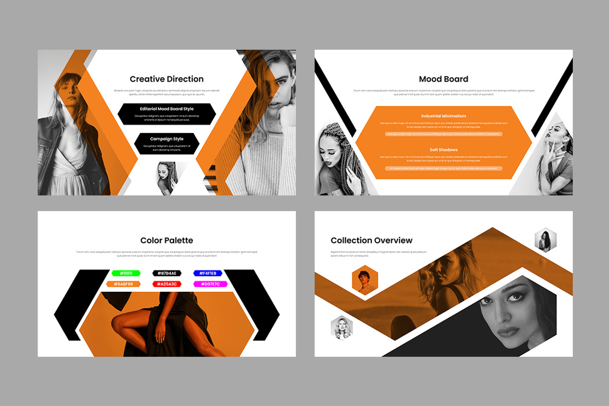 Lookbook Presentation Template, a Presentation Template by White Graphic (Photo 3 of 11)