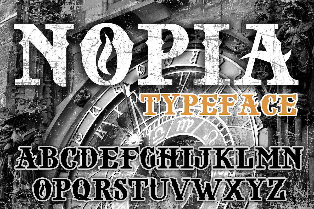 NOPIA, a Font by CCONCEPTLAB