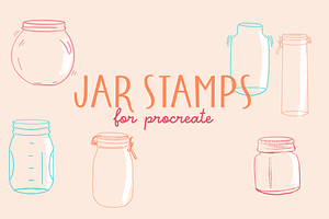 Jar Stamps For Procreate