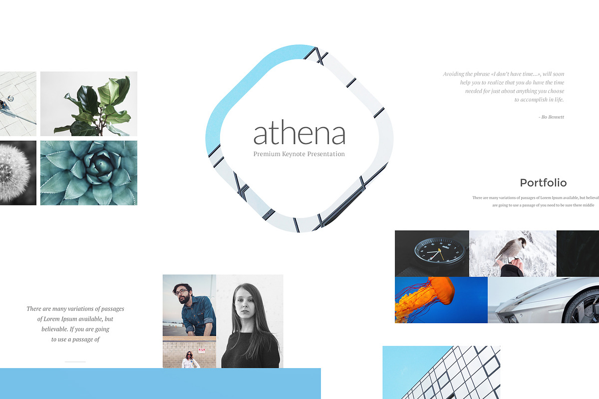 Athena Keynote Presentation, a Presentation Template by Vladislav Muslakov