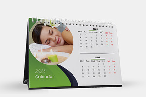 2023 Desk Calendar Template V28