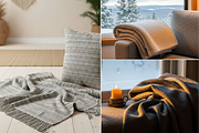 Winter Blanket Mockup 100 JPG, a Household Mockup by KennedyStudio (Thumbnail 15 of 16)