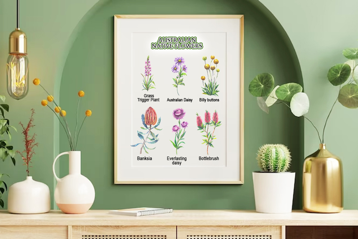 Australian Native Flowers, a Seasonal Illustration by FITALARTSNEDIGI (Photo 5 of 6)