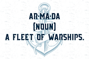 AE Armada Base Font, a Font by Eargle Design, LLC (Thumbnail 2 of 5)