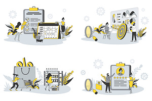 Business UI Illustrations