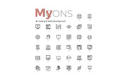 My Icons, an Outline Icon by Andrew Kras Design (Thumbnail 25 of 38)