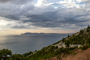 Moody Seascape Before a Storm, a Nature Photo by Schreibikus