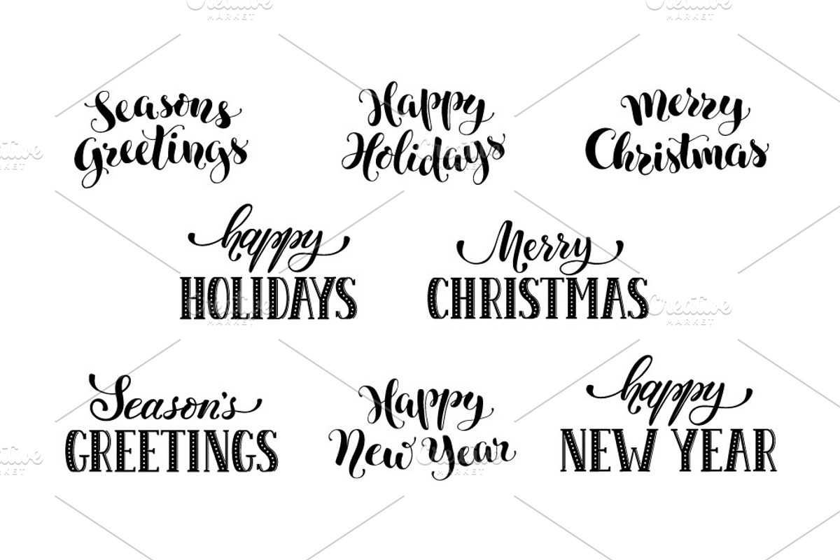 Christmas and New Year objects set, an Object Graphic by Olly Molly (Photo 2 of 4)