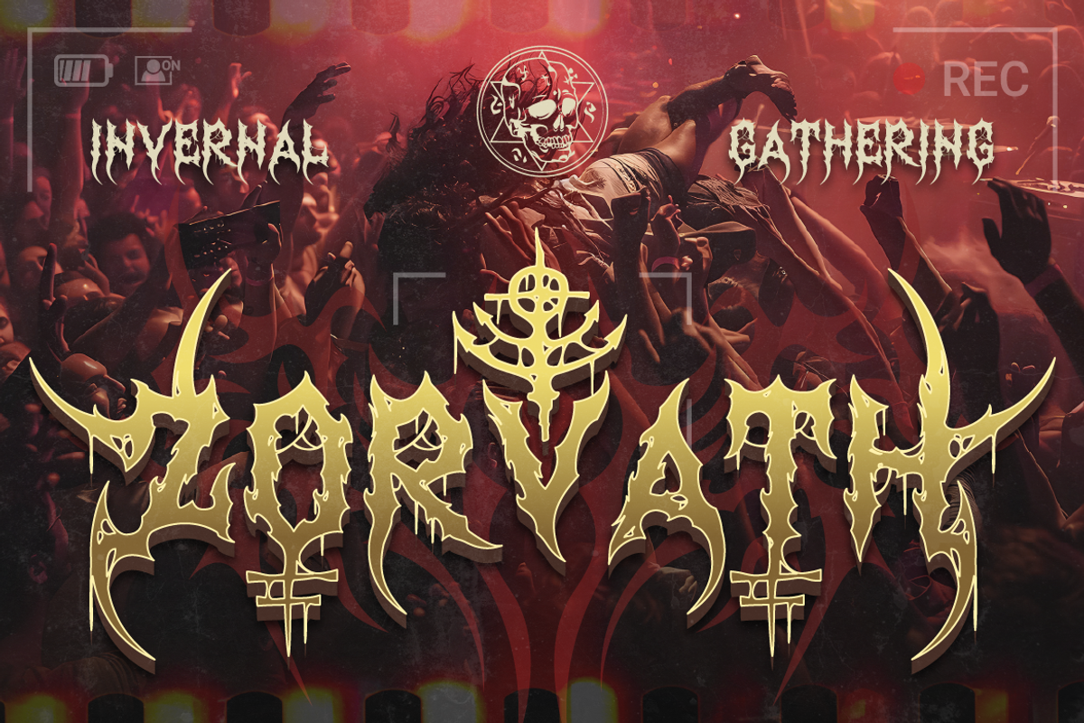 Atherna, a Blackletter Font by Burntilldead (Photo 3 of 11)